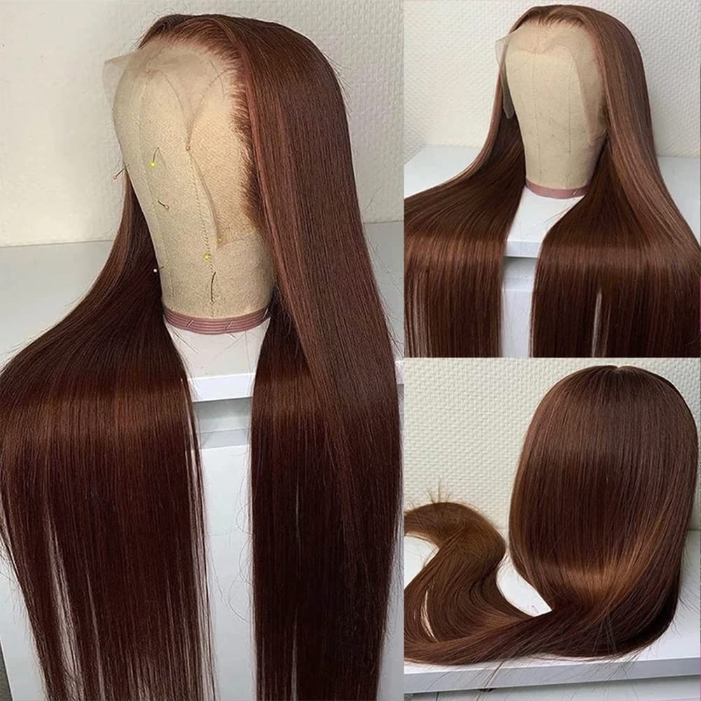 ⚡ Final Hours – Up to 57% Off🌷💥Straight HD Transparent Lace Front Wigs Human Hair
