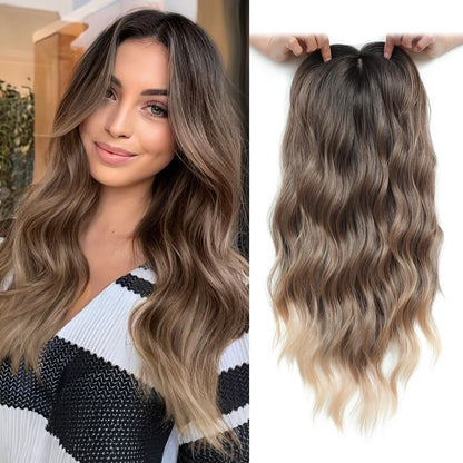 ⚡Free Shipping –🌷2026 New Lightweight & Breathable Wavy Hair Topper