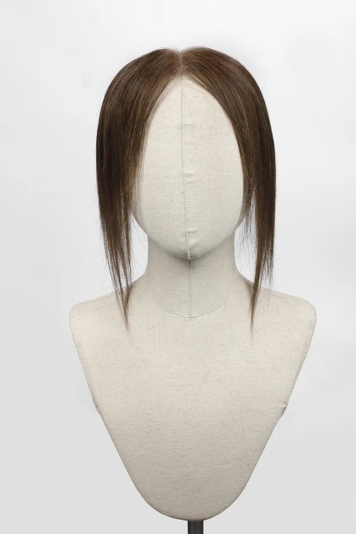 Aurora Hair Hairline Topper: Breathable Lace|Halo Wire|Natural Look Dark Brown #2